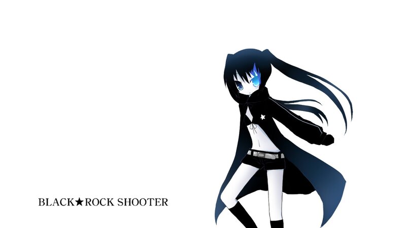 Black Rock Shooter character art