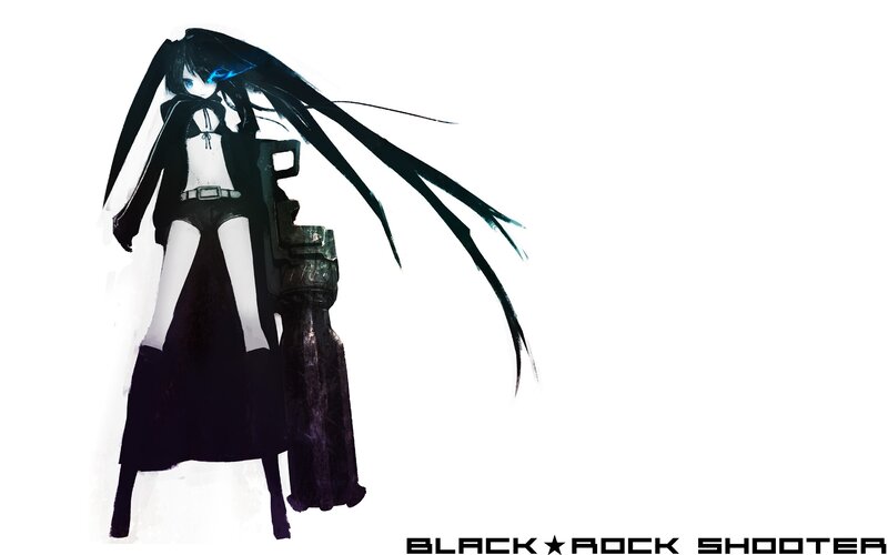 Black Rock Shooter character art