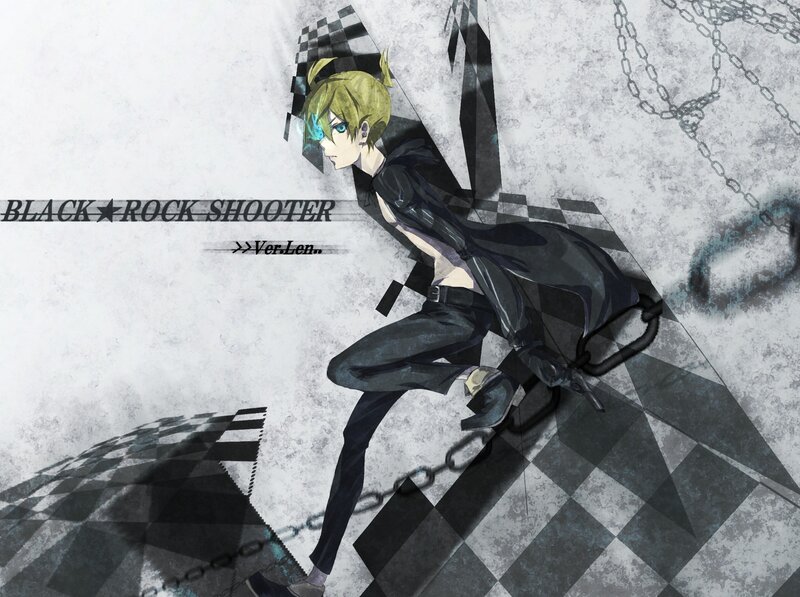 Black Rock Shooter character art