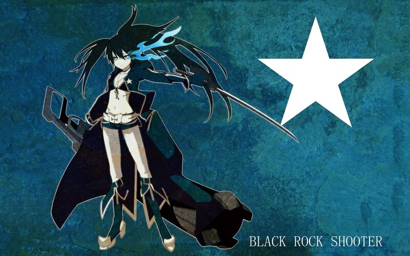 Black Rock Shooter character art