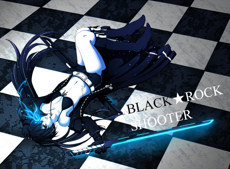 Black Rock Shooter character art