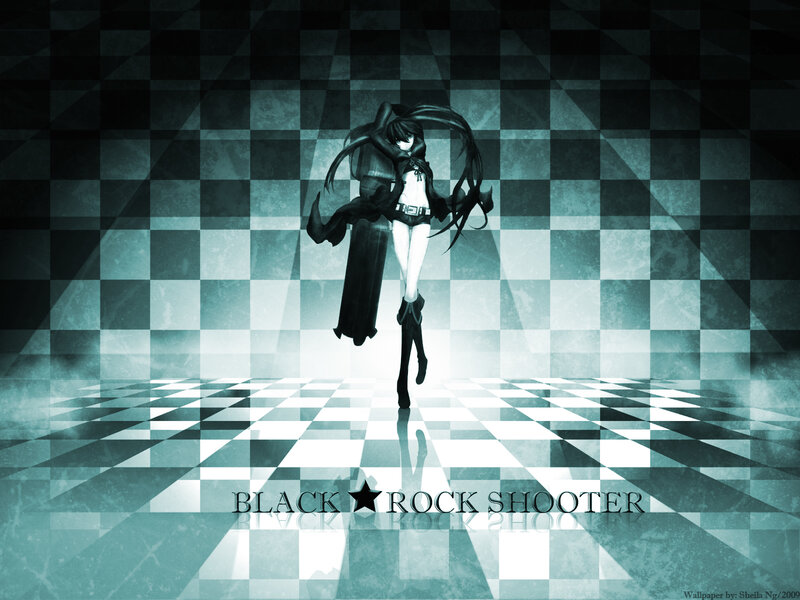Black Rock Shooter character art