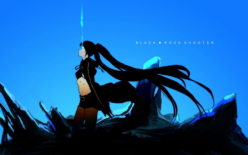 Black Rock Shooter character art