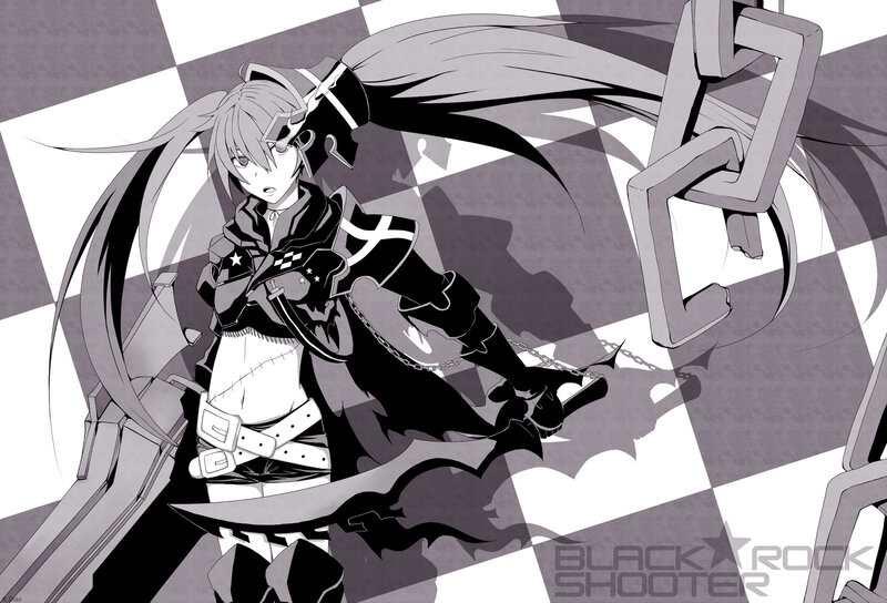 Black Rock Shooter character art