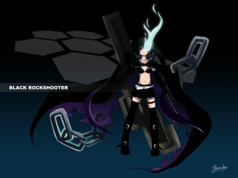 Black Rock Shooter character art
