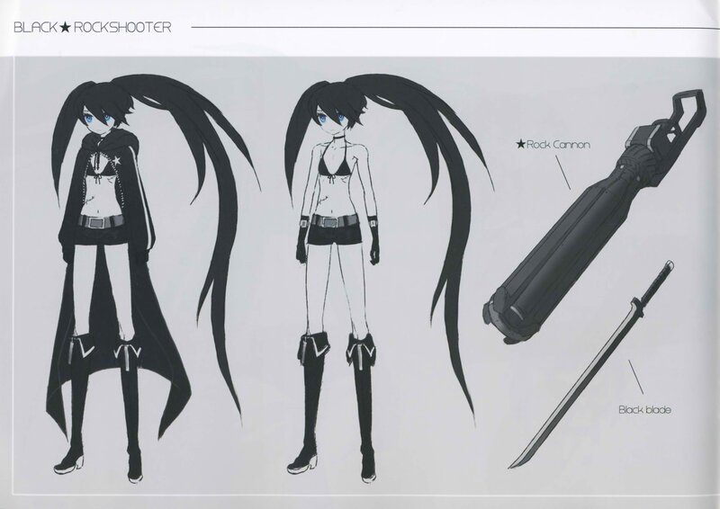 Black Rock Shooter character design