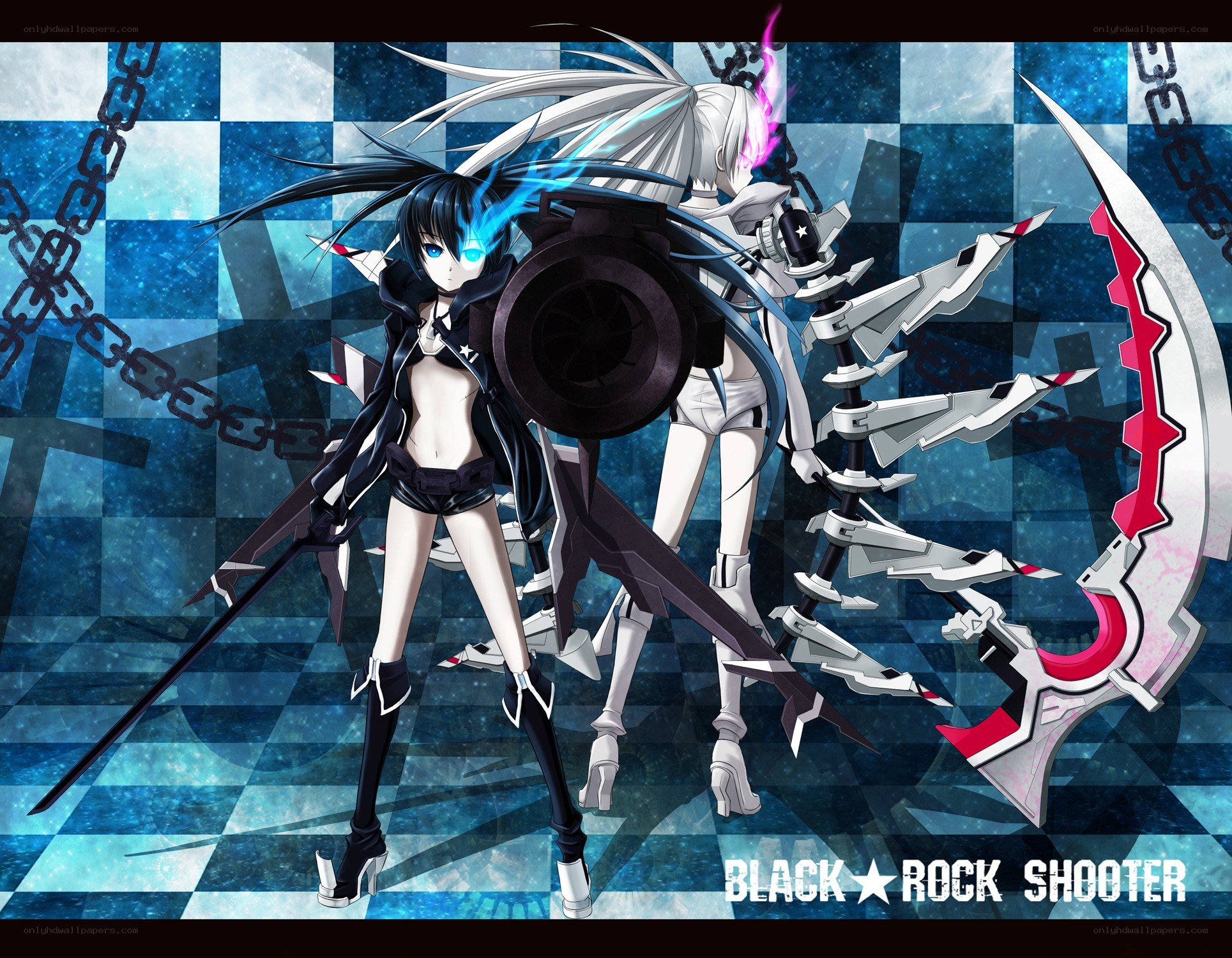 Black Rock Shooter characters