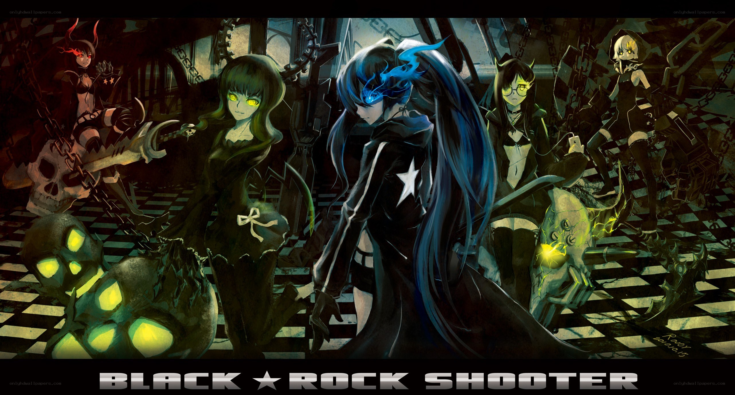 Black Rock Shooter characters