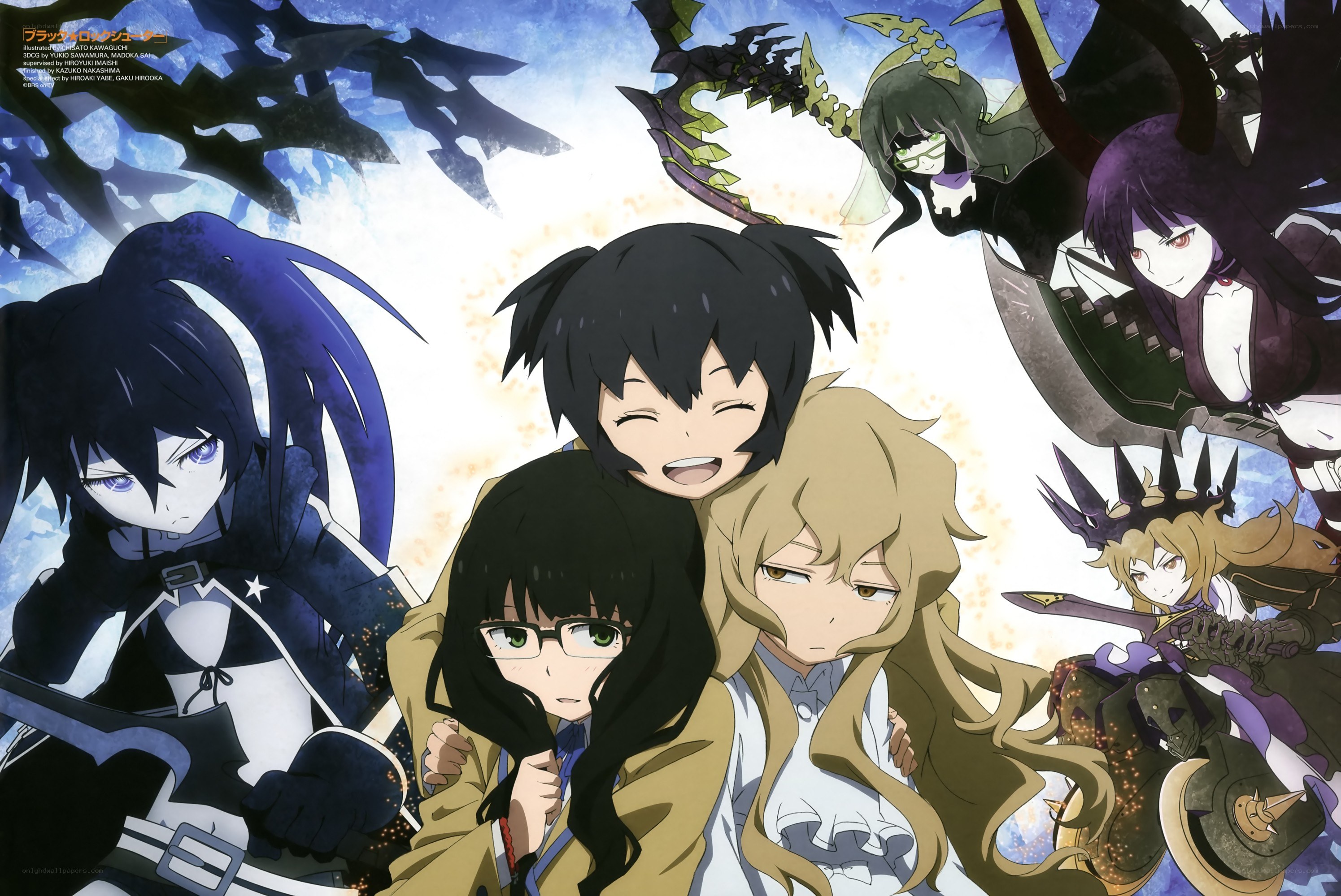 Black Rock Shooter characters