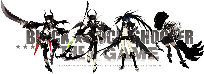 Black★Rock Shooter characters