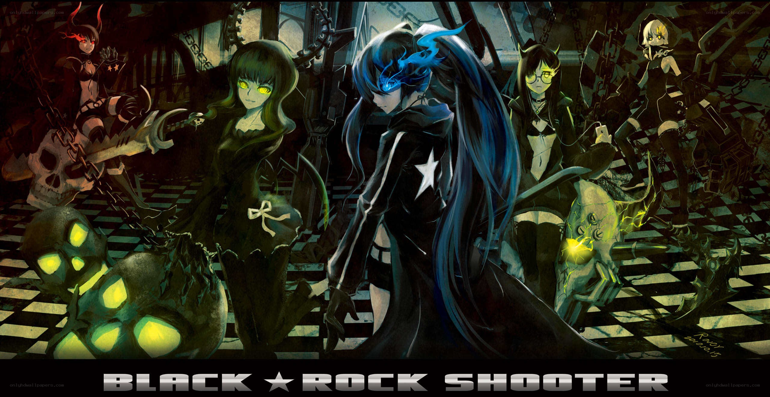 Black Rock Shooter characters