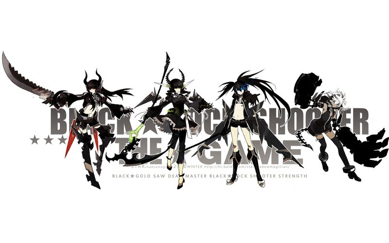 Black Rock Shooter characters