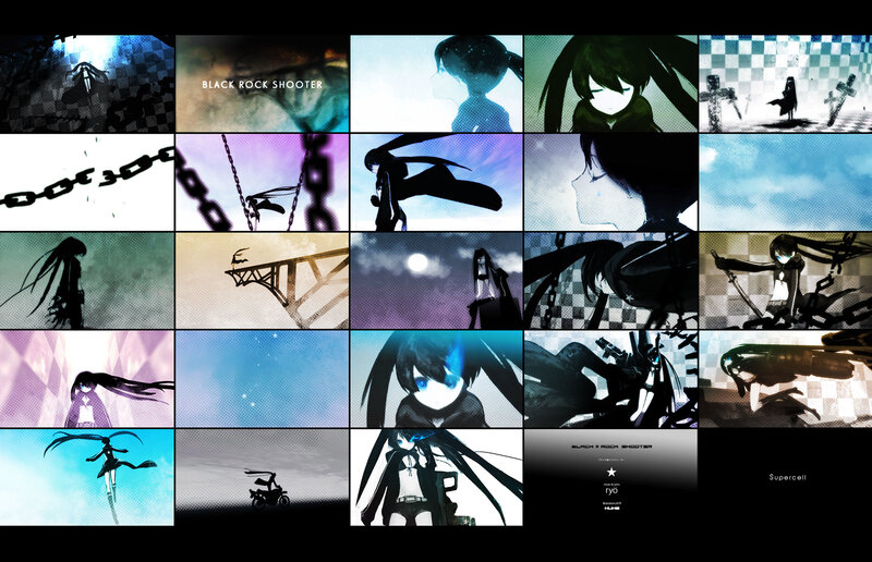 Black Rock Shooter collage