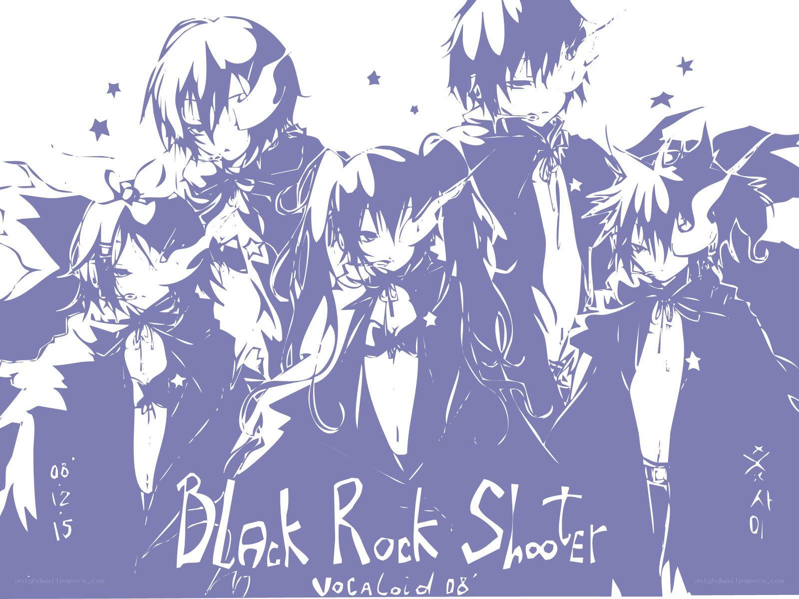 Black Rock Shooter group art