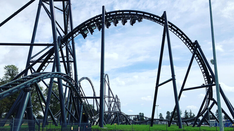Black Roller Coaster