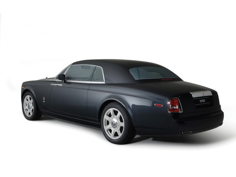 Black Rolls-Royce convertible