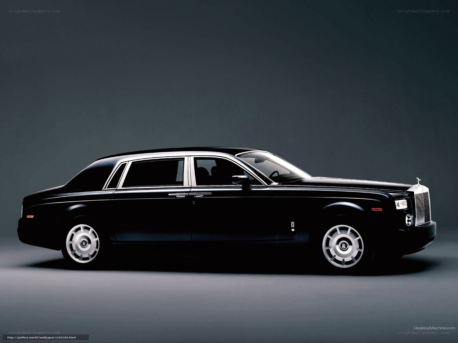 Black Rolls-Royce luxury car