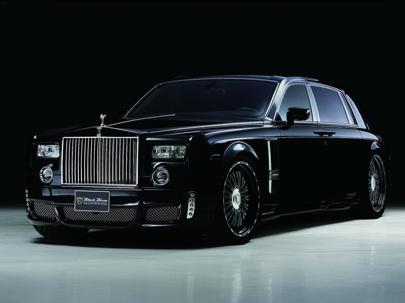 Black Rolls-royce Phantom — Dramatic, Photograph, Car
