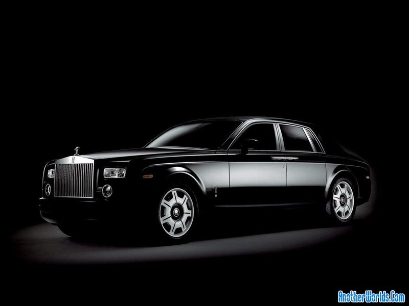 Black Rolls-royce Phantom — Dramatic