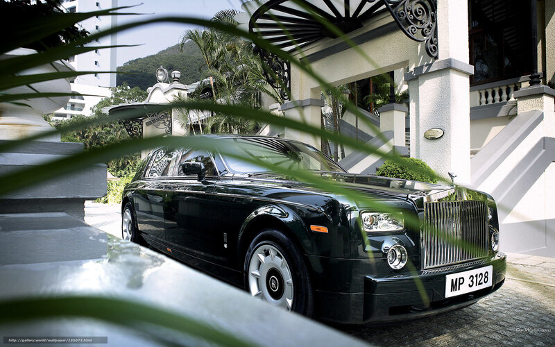 Black Rolls-Royce Phantom — Serene, Afternoon