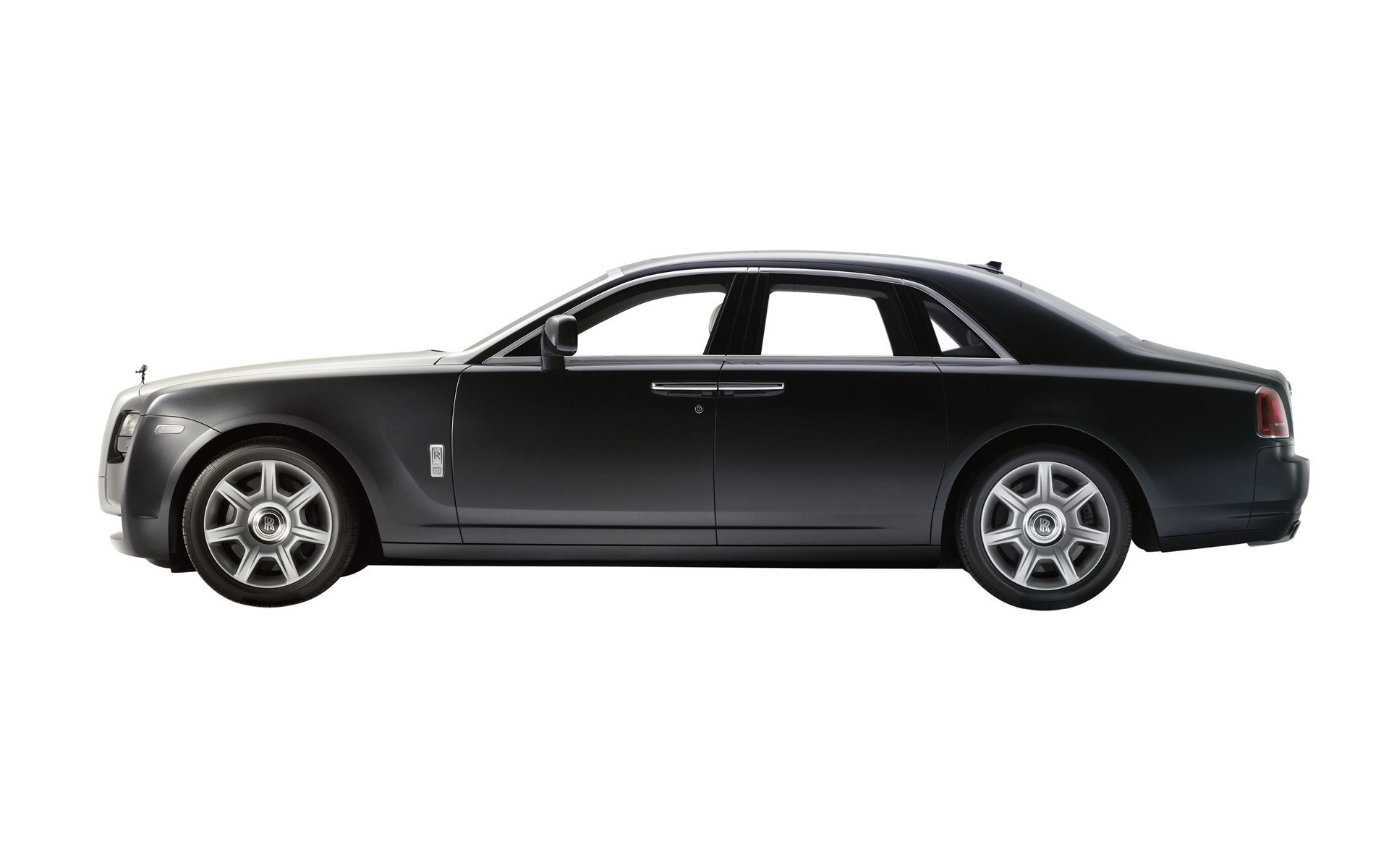 black rolls-royce sedan