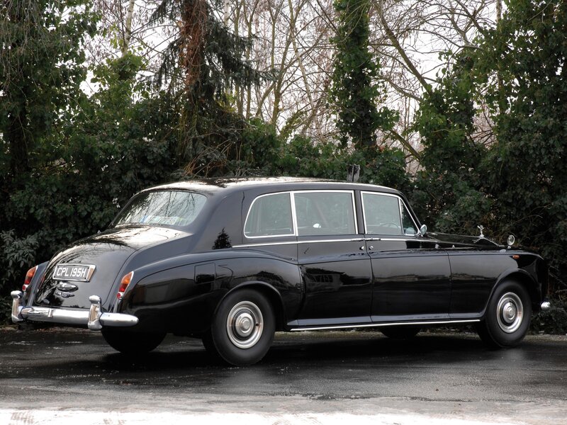 Black Rolls-Royce sedan
