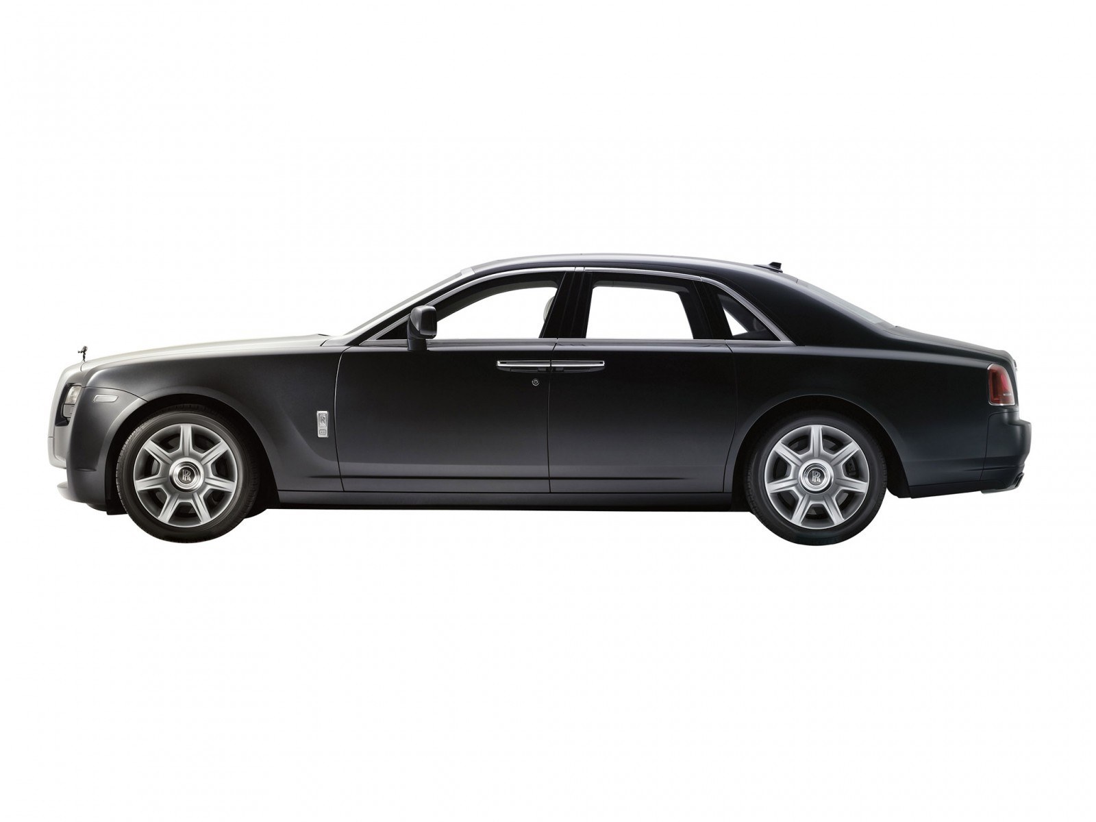 black rolls-royce sedan