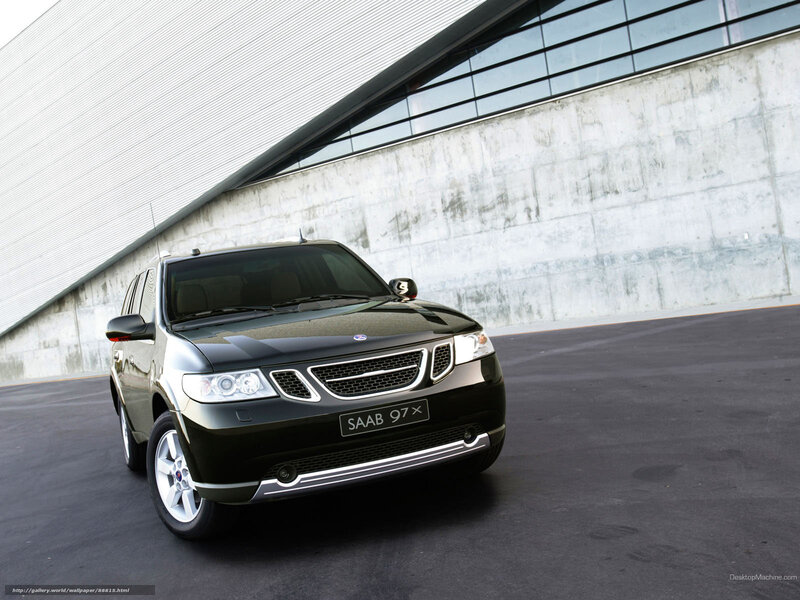 Black Saab 9-7x Suv — Modern