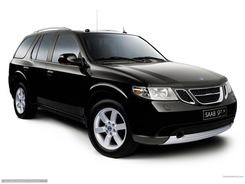Black Saab 9-7X SUV
