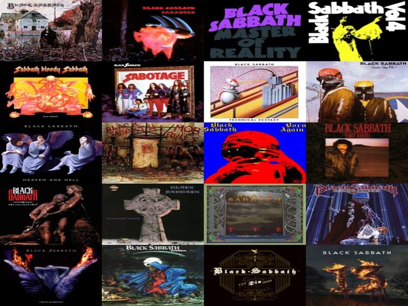 Black Sabbath Album Covers