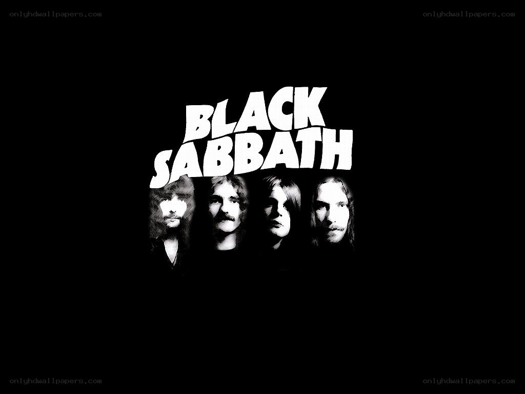 Black Sabbath band portrait