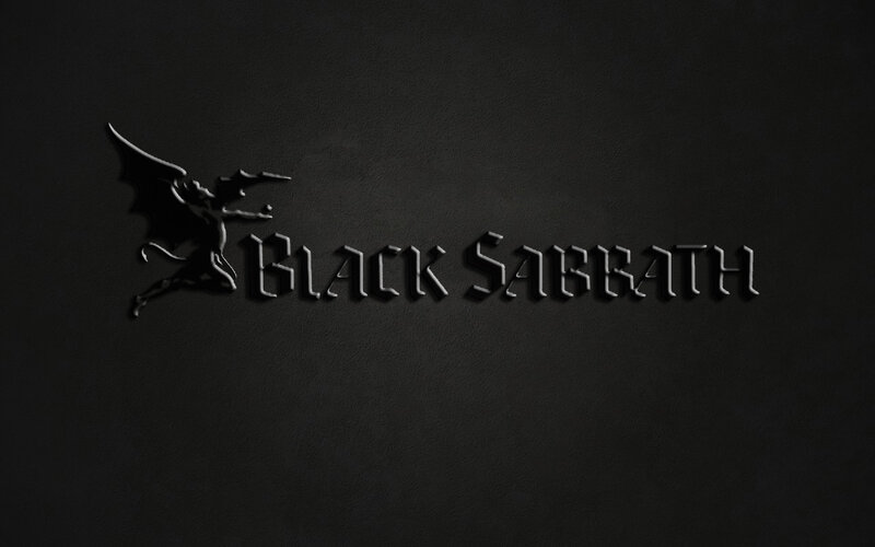 Black Sabbath Logo — Dark