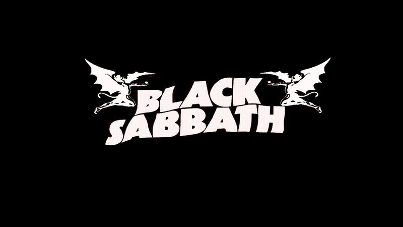 Black Sabbath Logo — Dark, Vector Art, Text