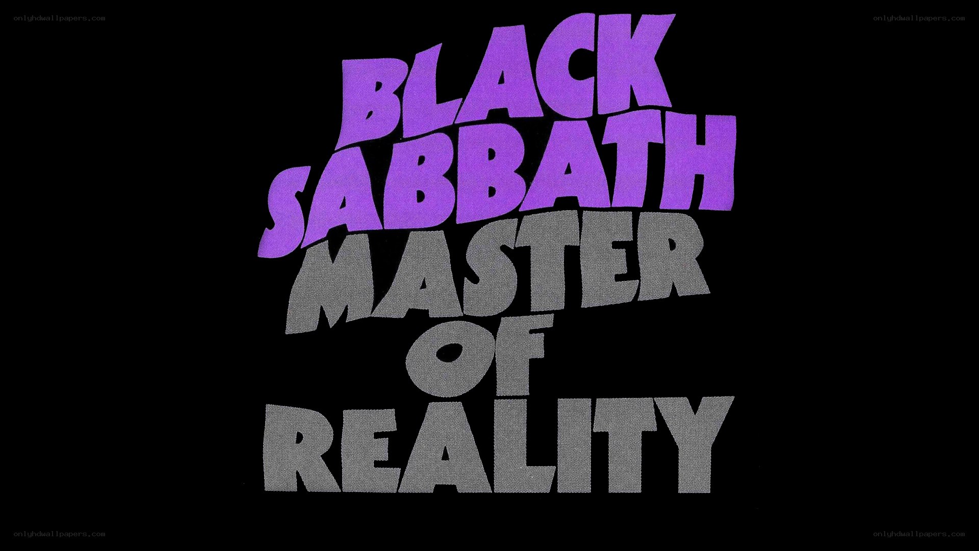 Black Sabbath Master of Reality