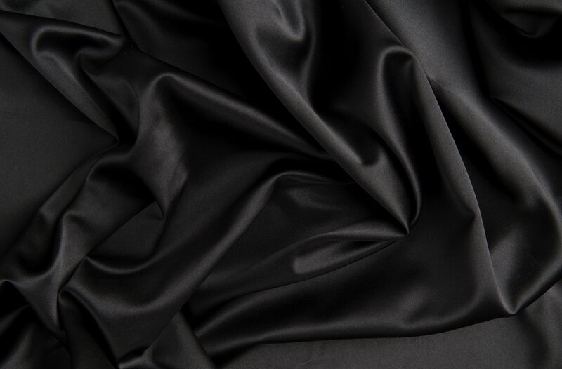 black satin fabric texture