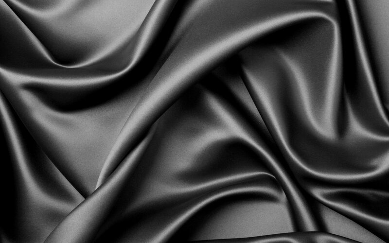 Black Satin Fabric