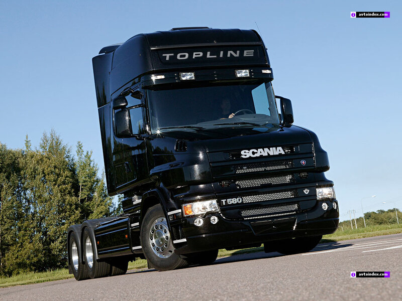 Black Scania Truck — Calm