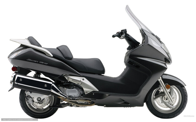 Black Scooter — Neutral, Photograph, Seat, Windshield, Exhaust