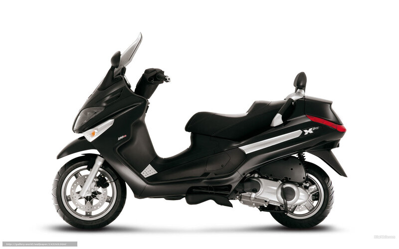 Black Scooter — Neutral, Photograph, Seat, Windshield, Headlight