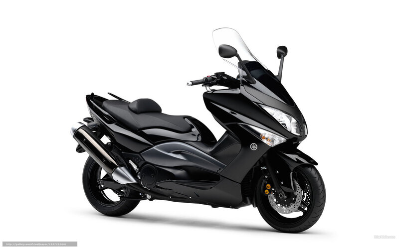 Black Scooter — Neutral, Photograph, Windshield, Exhaust Pipe, Disc Brake