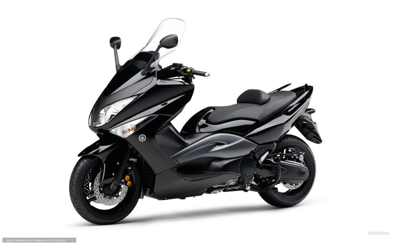 Black Scooter — Neutral, Photograph, Windshield, Seat, Mirrors