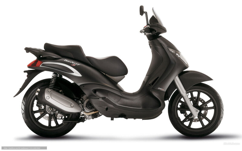 black scooter side profile