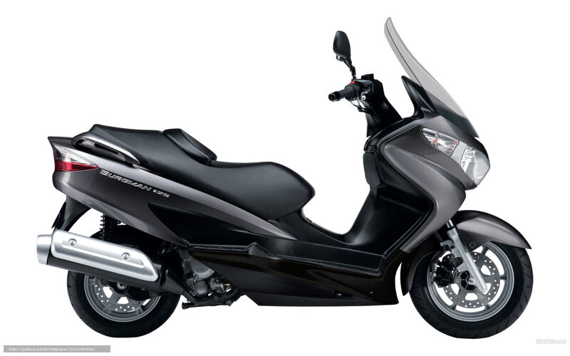 Black scooter with windscreen