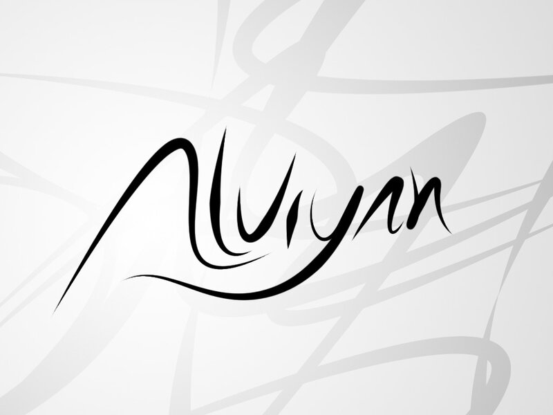 black script logo on white background