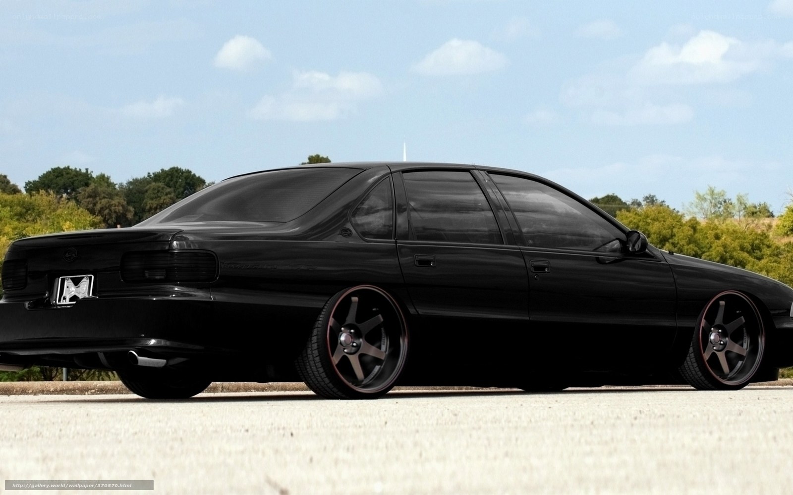 black sedan car