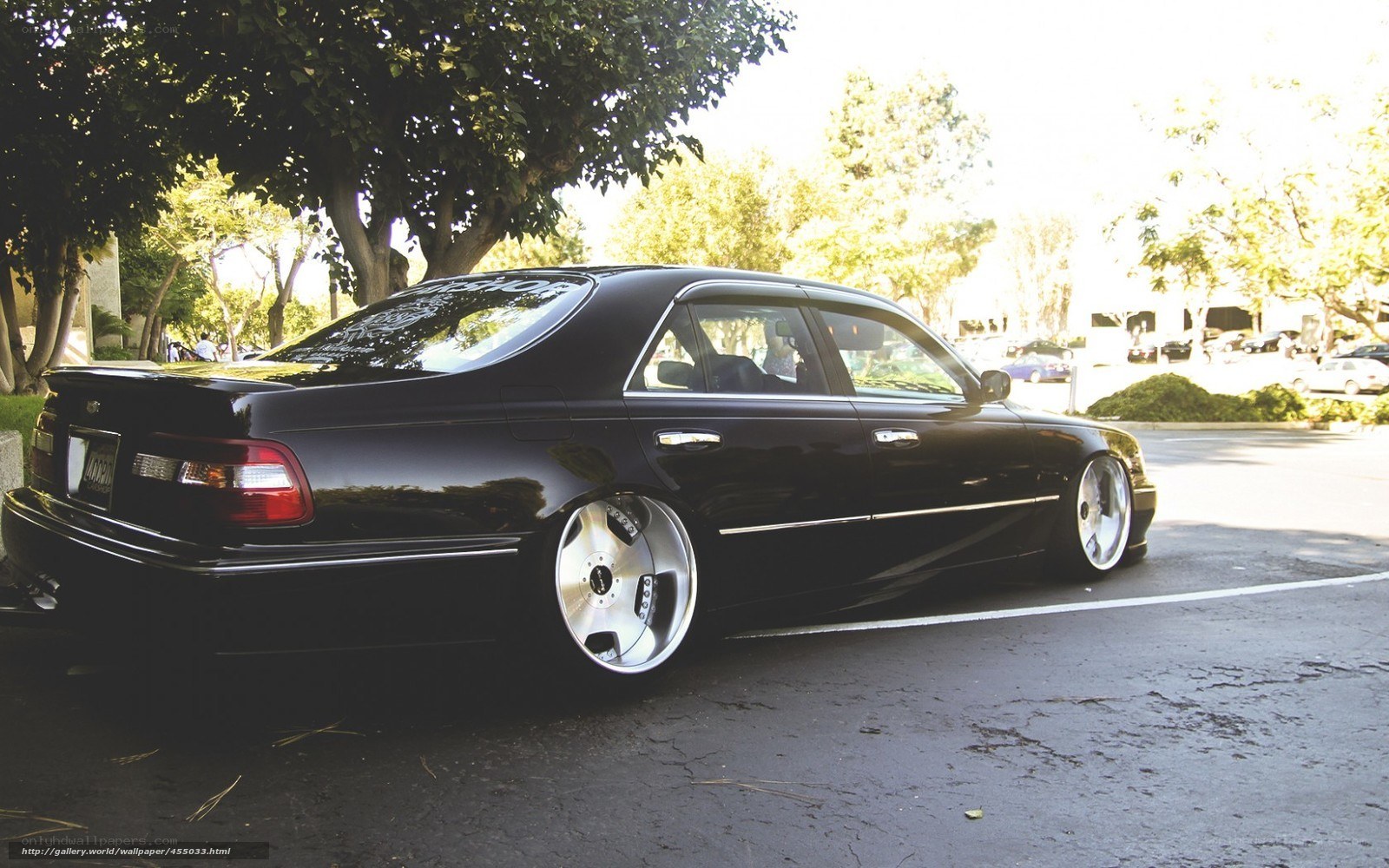 black sedan car