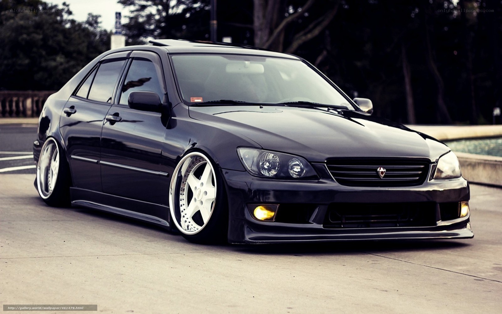 black sedan car