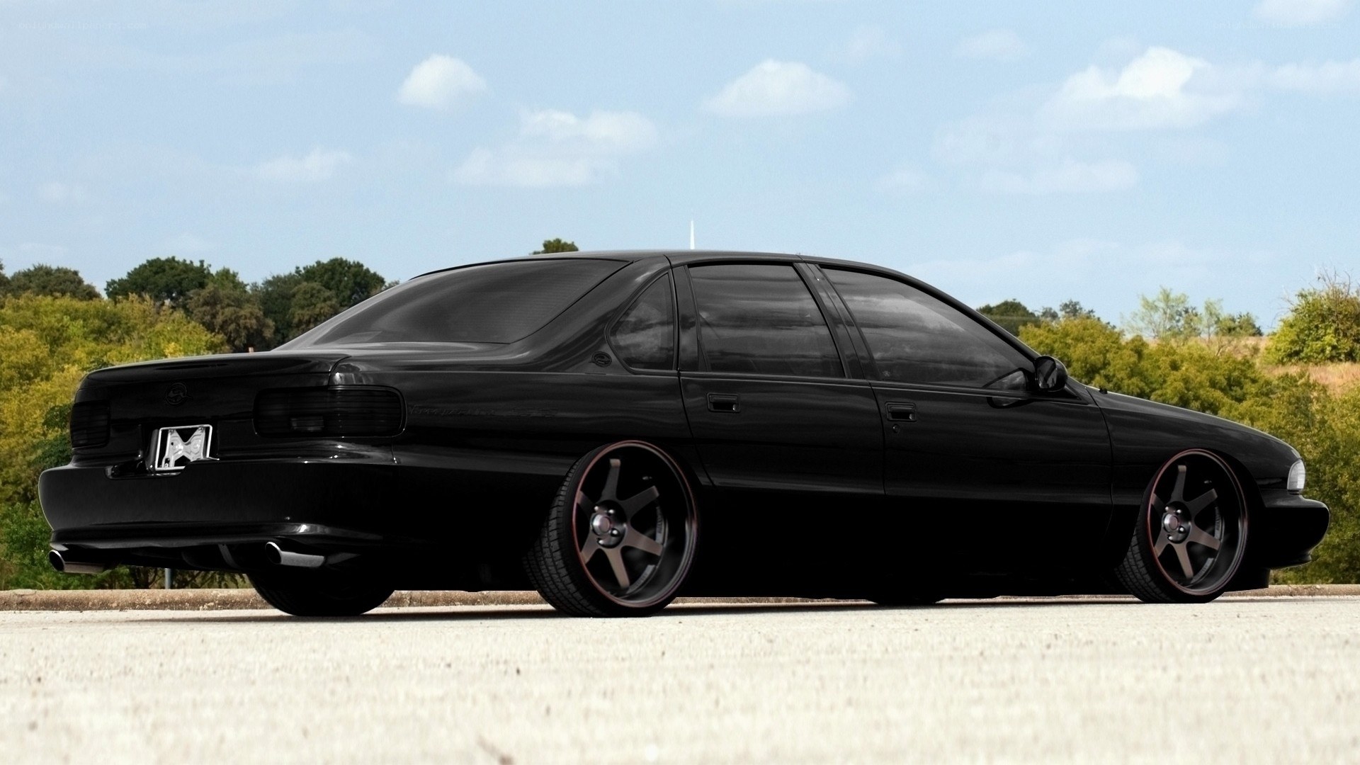 black sedan car