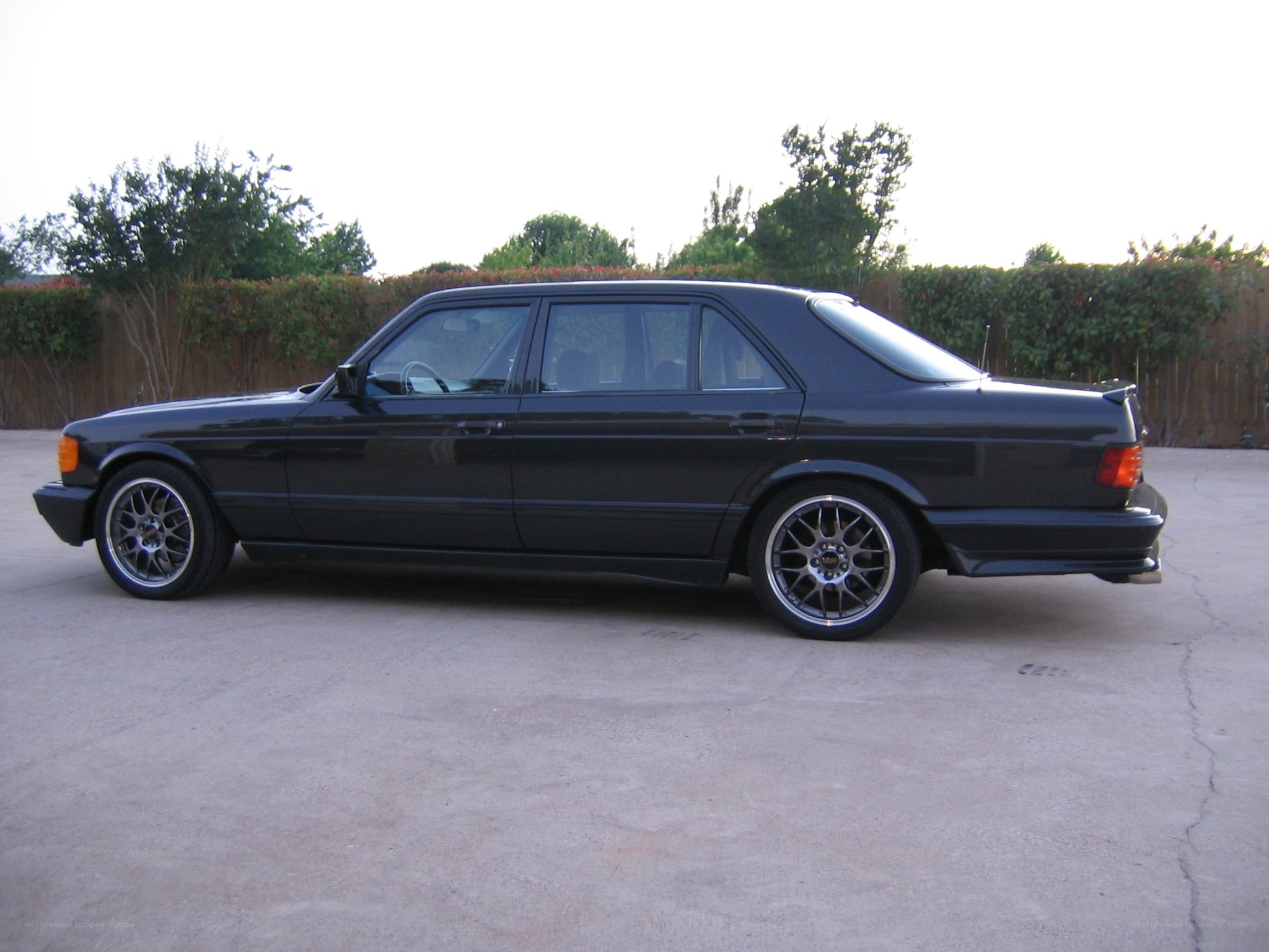 black sedan car