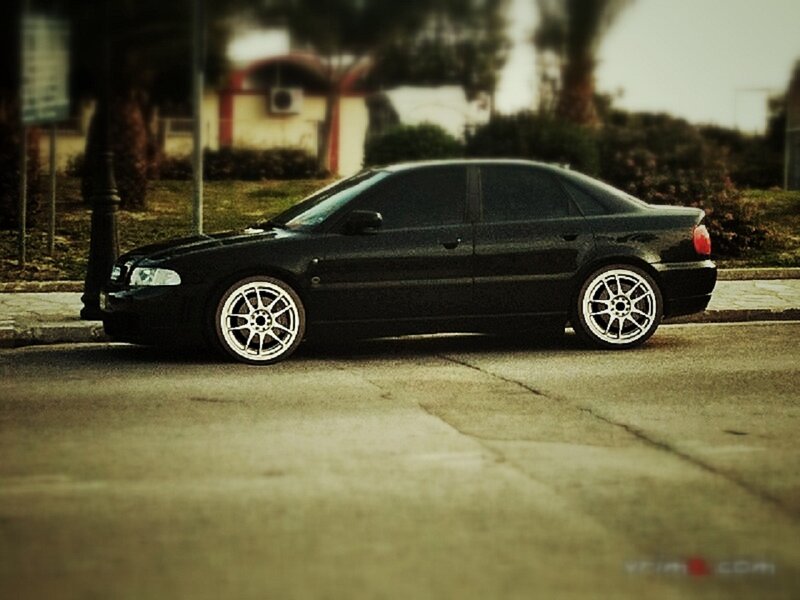Black Sedan Car — Calm, Afternoon, Photograph, Wheel